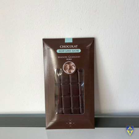 Tablette Chocolat Noir - Sans Sucre