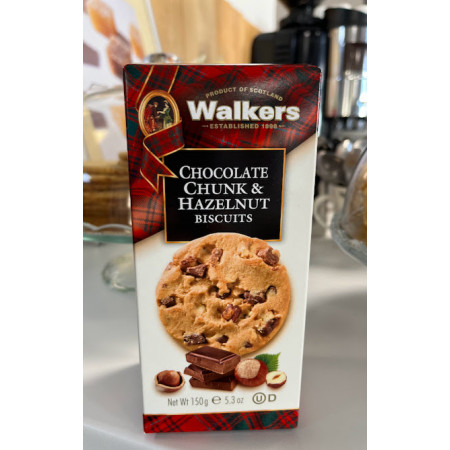 Walkers Chocolate Chunk-Hazelnut Biscuits